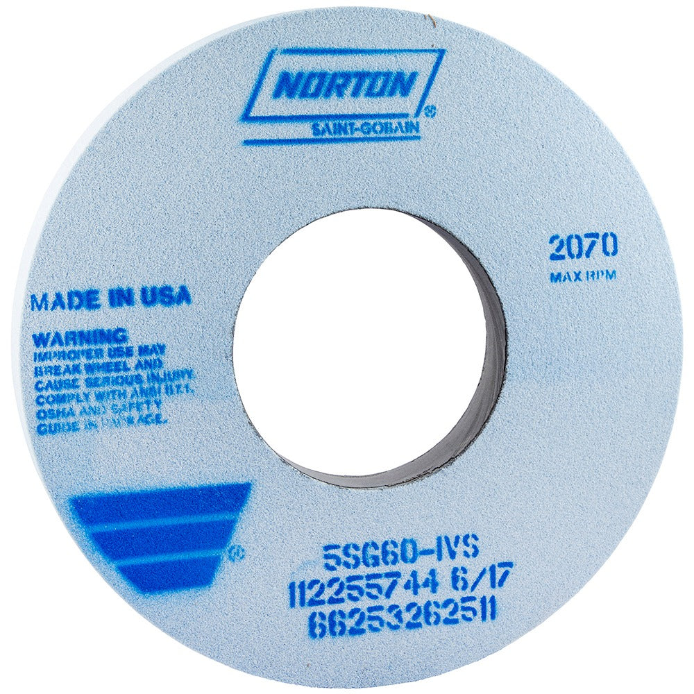 NORTON Norton 66253262512 Surface Grinding Wheel 12in 60 Grit