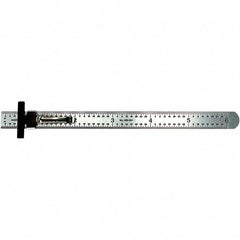 MITUTOYO Mitutoyo 950-301 Steel Rule 6 in Rigid Inch Graduation