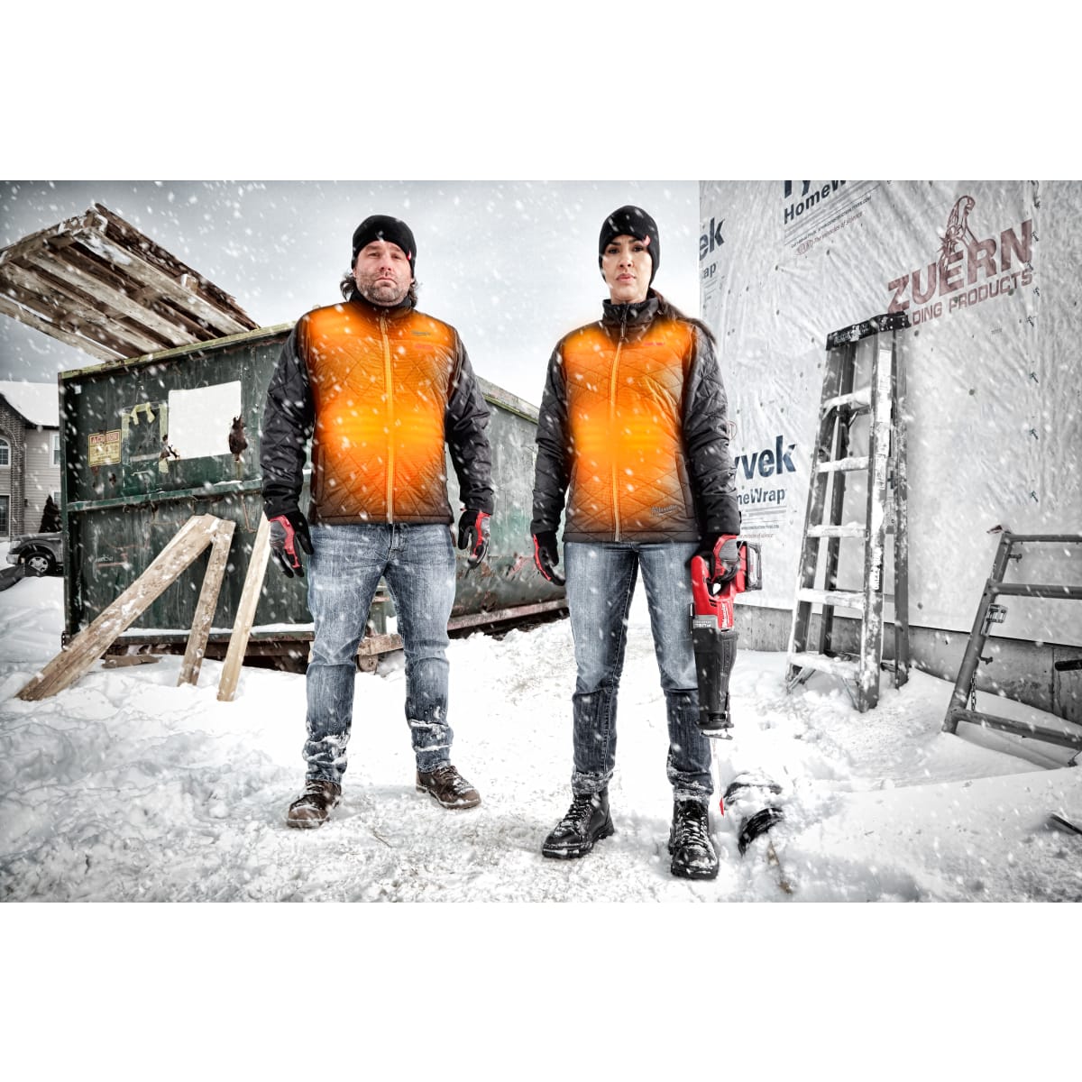 MILWAUKEE Milwaukee 333B-212X Heated Women's Vest Kit 2X Black