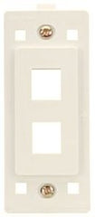 LEVITON Leviton 5010c-cal Quickport Decora 2-port Insert