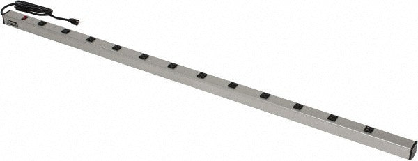 WIREMOLD Wiremold UL2064BC Power Outlet Strip 15A 12-outlet 72 Inch