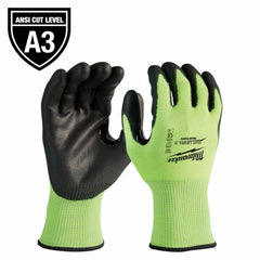 MILWAUKEE Milwaukee 48-73-8931 A3 Hi-vis Cut Resistant Gloves Medium