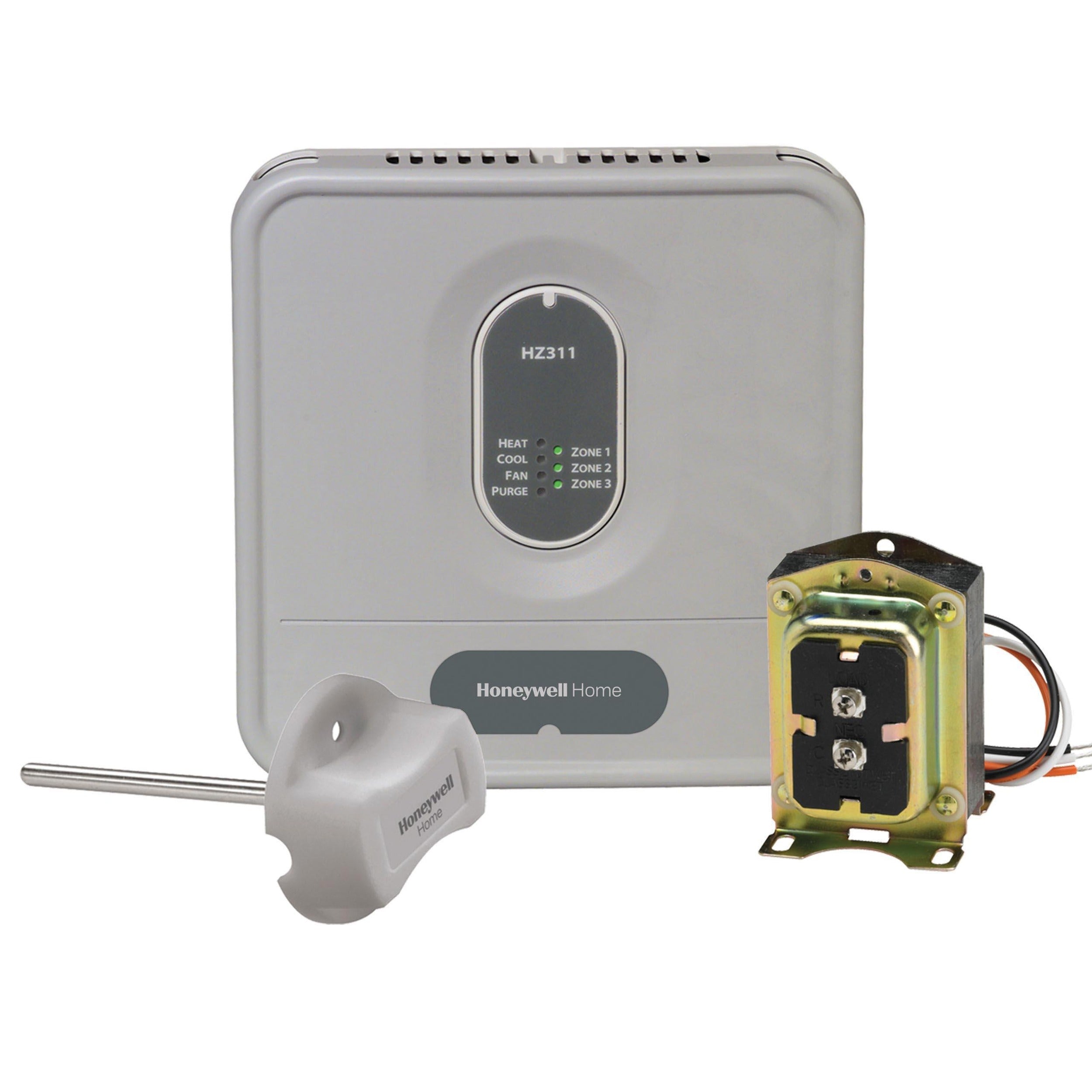 HONEYWELL HOME Honeywell Home HZ311K Truezone kit with Dats HZ311 panel AT140 40VA (3-zone)