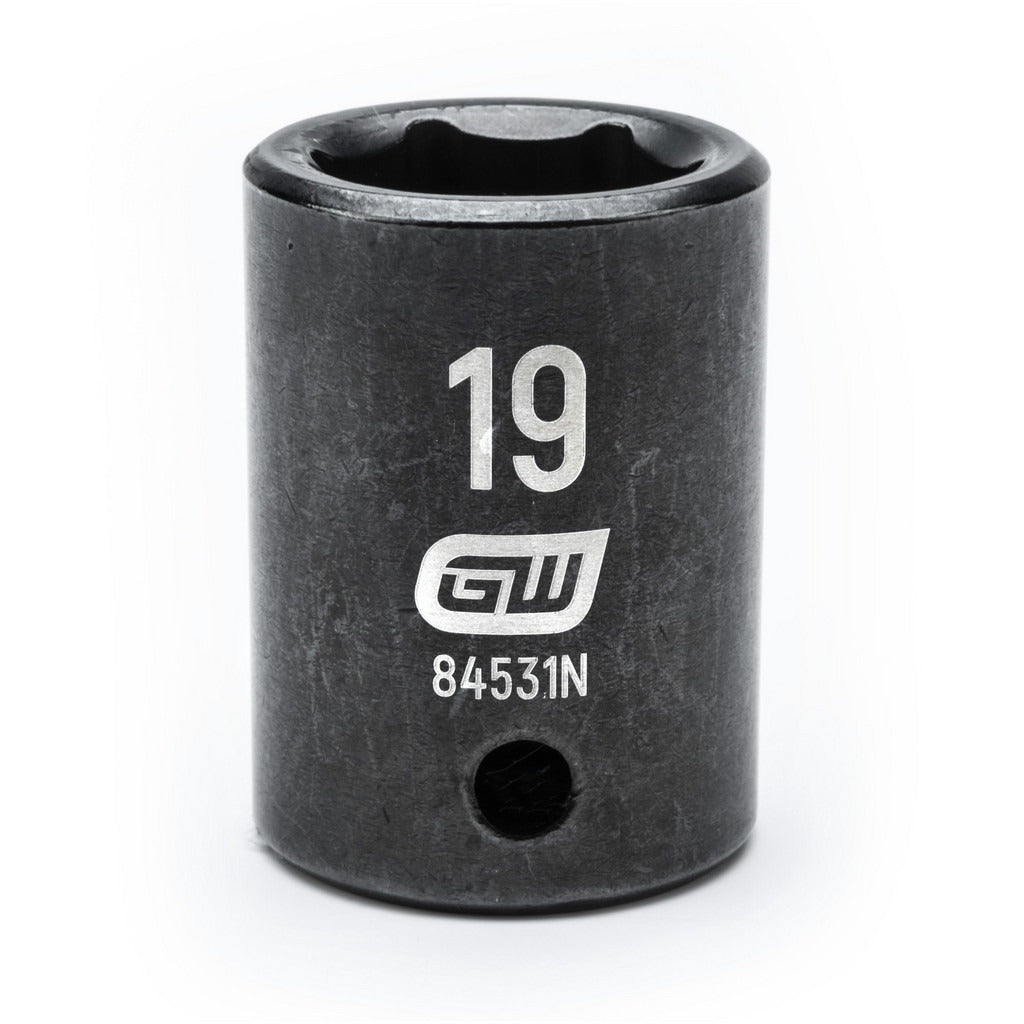 GEARWRENCH Gearwrench 84531N Impact Socket 1/2 in Drive 19mm
