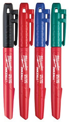 MILWAUKEE Milwaukee 48-22-3106 Inkzall Fine Point Markers 4 Pack