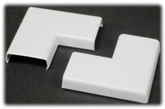 WIREMOLD Wiremold Company NMW6 Flat Elbow White Plastic 2 Pack