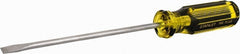 STANLEY Stanley 66-186-A Slotted Screwdriver 3/16 in Cabinet Tip
