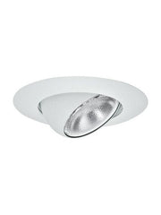 ELITE LIGHTING Elite Lighting B602WH Eyeball Trim 6 in (30 degree tilt)