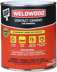 DAP Dap 7079800271 Weldwood High Strength Rubber Contact Cement 1 pt (00271)