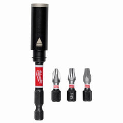 MILWAUKEE Milwaukee 48-32-7905 3in Screw-holding Bit Holder Set 4pc