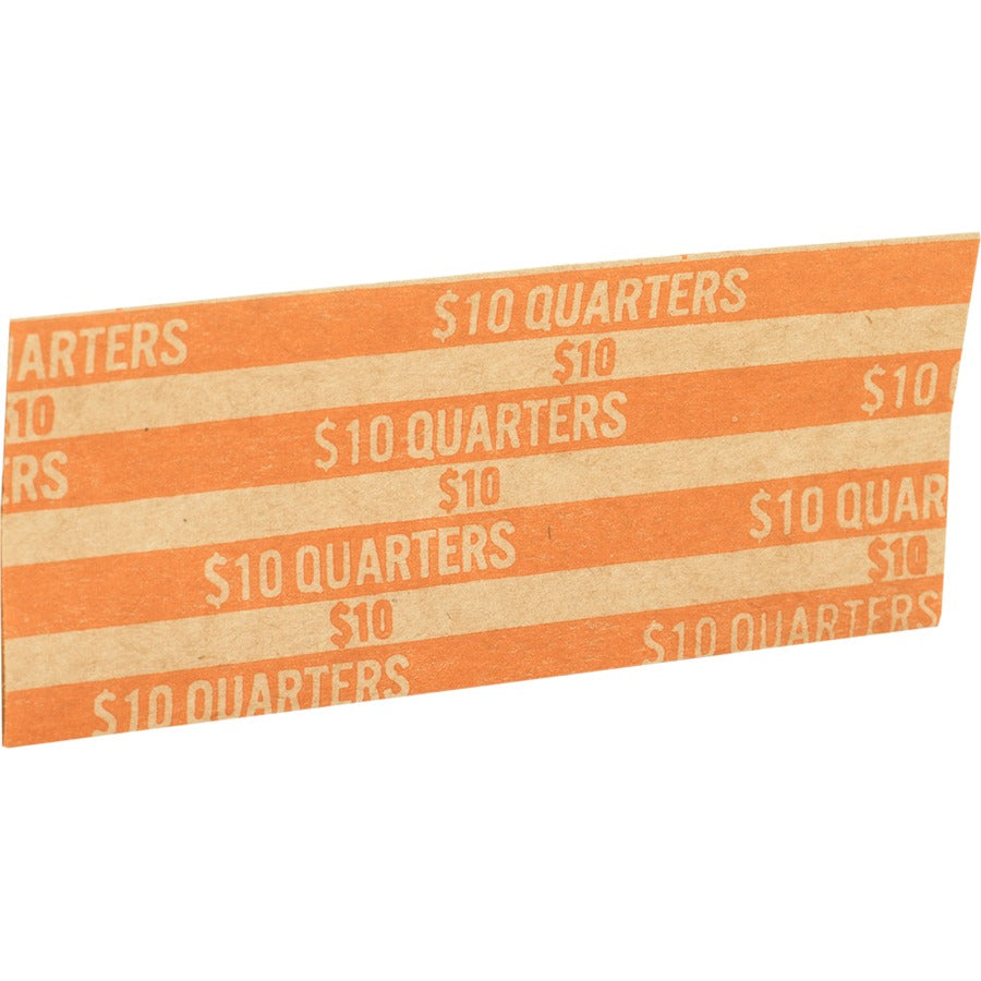 SPARCO Sparco SPRTCW25 Flat Coin Wrapper $10 Quarters Capacity (Pack 1000)
