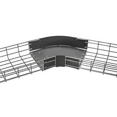 HUBBELL Hubbell Premise Wiring HBT450206BK Raceway 45 Degree Bend