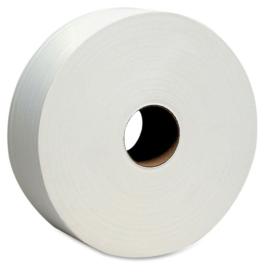 KIMBERLY-CLARK Kimberly-Clark KCC07827 Scott Essential Jumbo Roll Bathroom Tissue (12 in, 2,000 ft per roll, Pack of 6)
