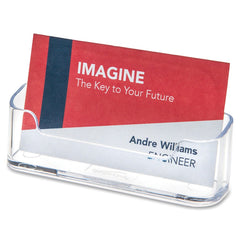 DEFLECTO Deflecto DEF70101 Business Card Holder (3.88 x 1.81 x 1.38 inches / 1 Each) 70101