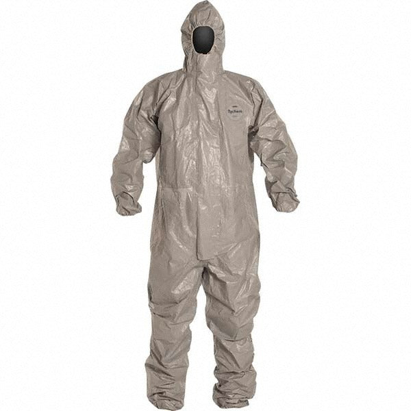 DUPONT Dupont TF145TGY4X000600 Chemical-resistant Coverall 4XL