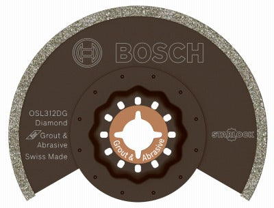 BOSCH Robert Bosch Tool Group OSL312DG Grout Blade 3-1/2 in Diamond