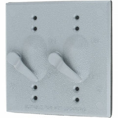 LEVITON Leviton WM2S-GY Device Electrical Box Cover