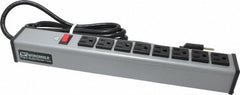 WIREMOLD Wiremold UL218BC Power Outlet Strip 8 Outlets 15 Amp