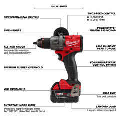 MILWAUKEE Milwaukee 3799-22 M18 FUEL 2-Tool Combo Kit 18V