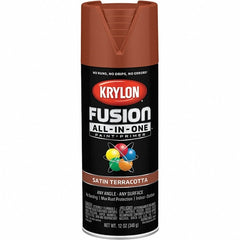 KRYLON Krylon K02752007 Acrylic Enamel Spray Paint Terracotta Satin