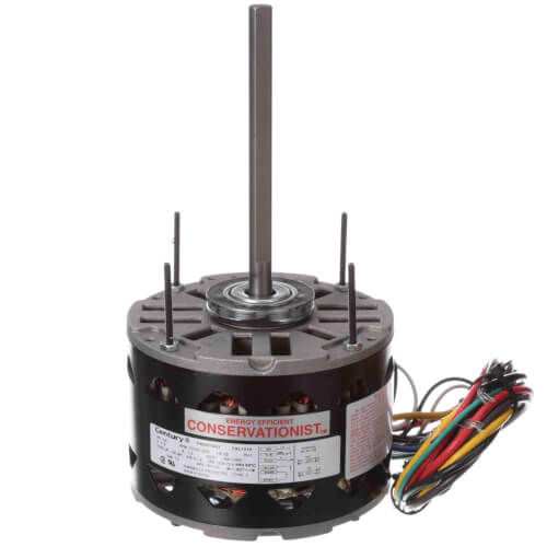 CENTURY MOTORS Century FDL1016 Direct Drive Blower Motor 115V 1075RPM 1/6 HP