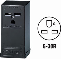 LEVITON Leviton Mfg Co 010-05376-P00 Surface Outlet 30A 250V Nema 6-30R