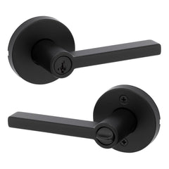 KWIKSET Kwikset 740HFLRDT-514S Halifax Entry Lock Matte Black