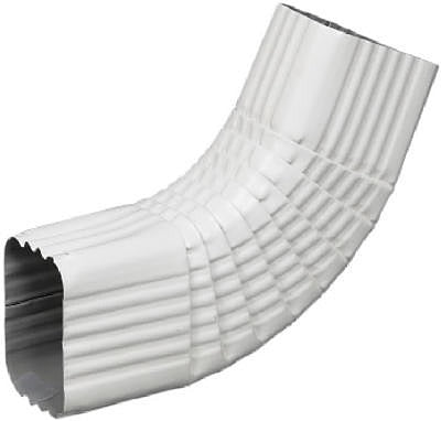 AMERIMAX Amerimax Home Products 27065 Aluminum Side Elbow 2x3 White