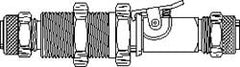 PARKER Parker 394PDSS-6-6 Bulkhead Coupler 316 Ss 150 Psi