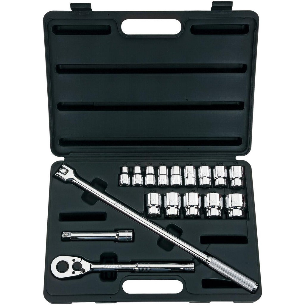 STANLEY Stanley 85-425 17 Pc Socket Set 1/2 in Drive