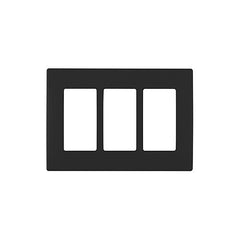 LEVITON Leviton Telcom REWP3-OB 3-gang Weatherproof Cover Plate