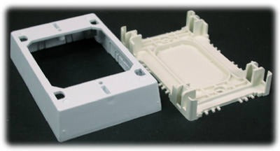 WIREMOLD Wiremold Company NMW35 Single Gang Extra Deep Switch Outlet Box