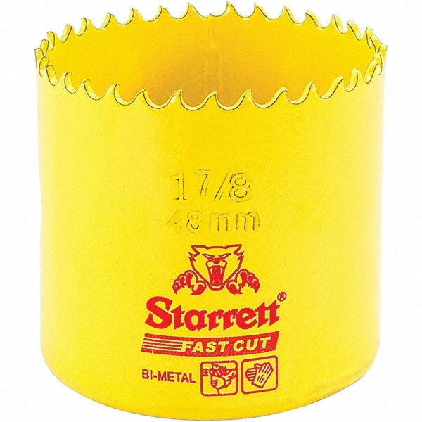 STARRETT Starrett 00498 Hole Saw Toothed Edge Metal Steel Wood