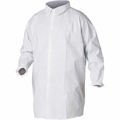 KLEENGUARD Kleenguard 35620 Disposable Lab Coat Large Sms 30 Pack