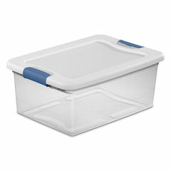 STERILITE Sterilite 14948012 15 Quart Latching Storage Tote (12 Pack)