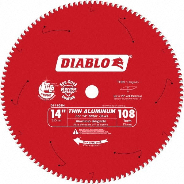 DIABLO Diablo D14108N 14in 108T Wet Dry Carbide Saw Blade