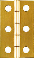 NATIONAL HARDWARE National Mfg N211-300 Solid Brass Medium Hinge 2-pack
