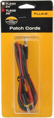FLUKE Fluke TL932 Patch Cord Set 4mm Banana Plug Test Equipment