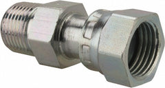 PARKER Parker 6-6 F6L-S Swivel Connector 3/8-18 Nptf Orfs Steel