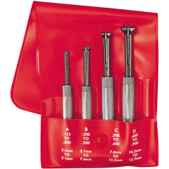 STARRETT Starrett 53087 Small Hole Gage Set 4-piece Half Ball