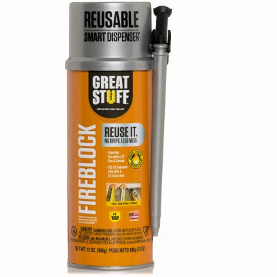 GREAT STUFF Ddp 99112831 Fire Block Foam Sealant 12 Oz