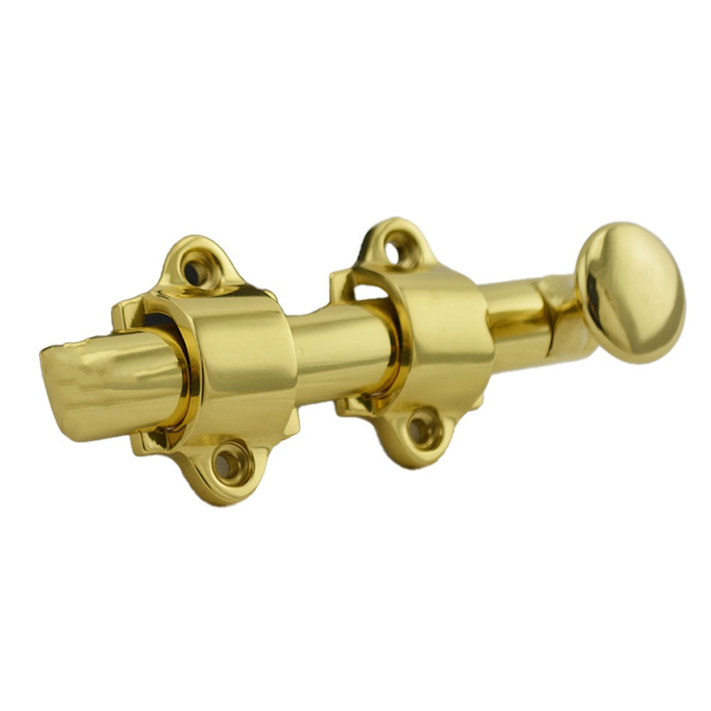 IVES Ives 054B3 Dutch Door Bolt Solid Brass Bright Brass