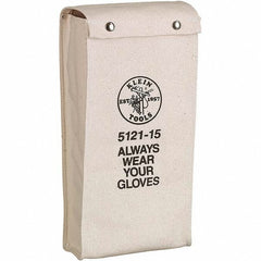 KLEIN TOOLS Klein Tools 5121-15 Canvas Glove Bag 15 in Tan