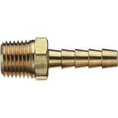 TRU-FLATE Tru-Flate 21-143 3/8 in barb to 1/4 in MNPT brass hose end (pack)