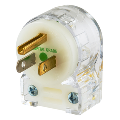 Wiring Device-Kellems HBL8215CAT 15 Amp 125 Volt 2-Pole 3-Wire NEMA 5-15P Straight Blade Plug
