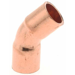 MUELLER INDUSTRIES Mueller Industries 15789 Copper 45 Elbow 1/8 in C X C
