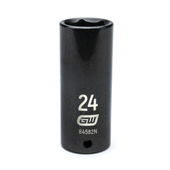 GEARWRENCH Gearwrench 84582N Impact Socket 1/2 in Drive 24mm