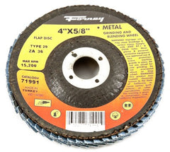 FORNEY Forney Industries Inc 71991 Flap Disc 4 in 36G Type 29