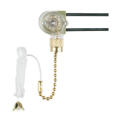 WESTINGHOUSE LIGHTING Westinghouse Lighting 7702300 Fan Light Switch 125/250-Volt (4 in x 0.56 in x 0.81 in) 77023