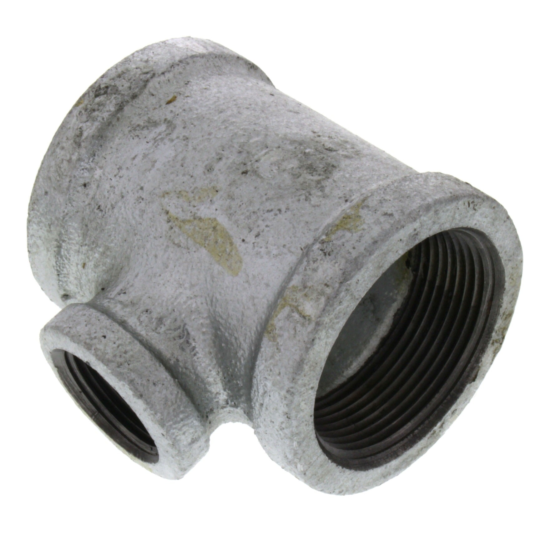 EVERFLOW Everflow GMRT1202 1-1/2 inches x 3/4 inches Reducing Tee Galvanized Malleable (1-1/2 inches x 3/4 inches)